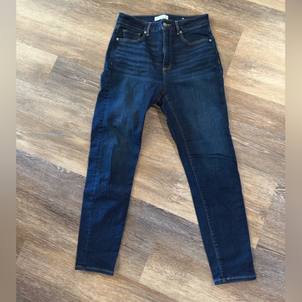 LOFT Women's Dark Wash Skinny Jeans
